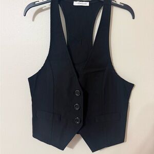 TheMogan Women’s Semi-Formal Versatile Classic Woven Vest, Stretchy, never worn